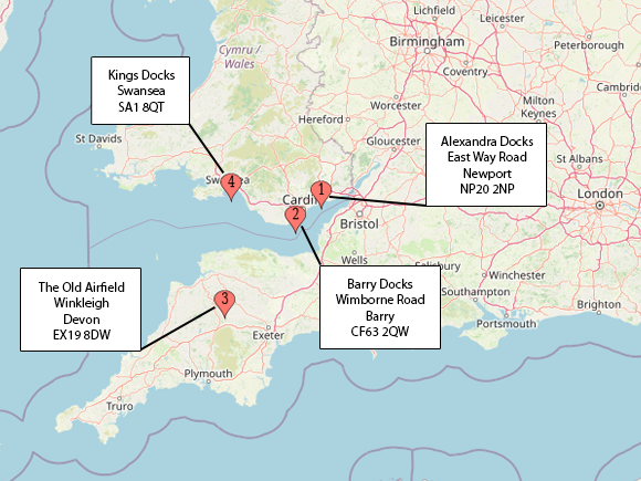 South West Wood Products Locations